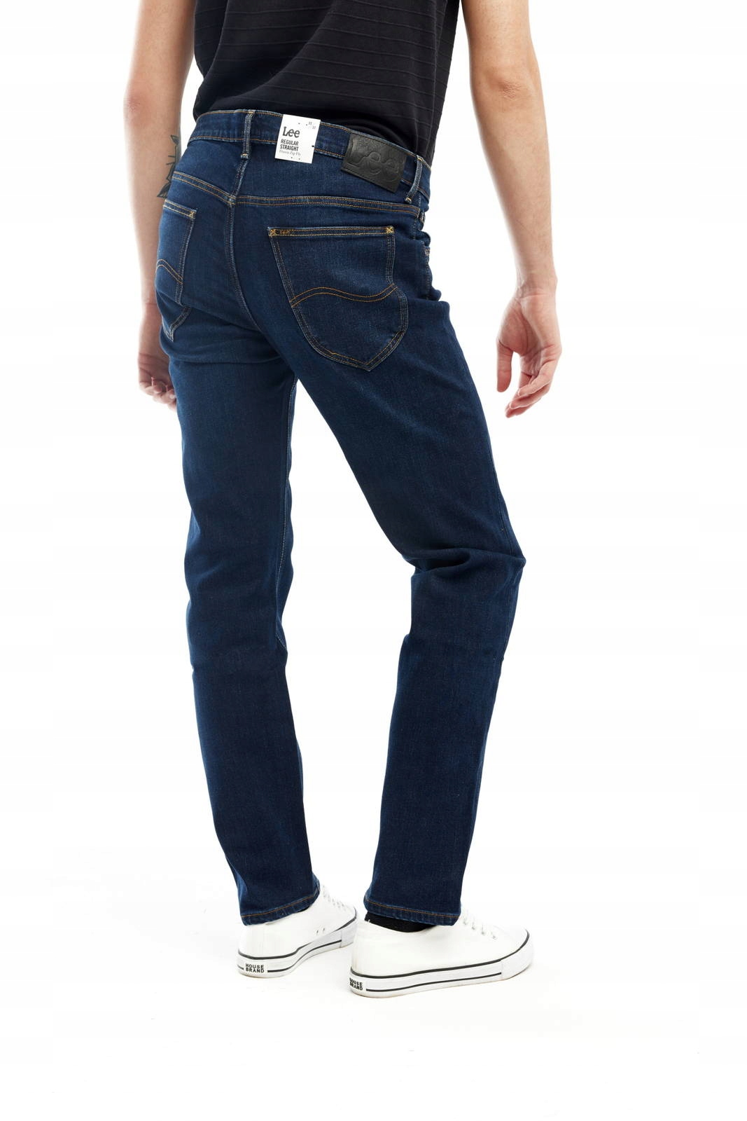Pánské jednoduché džíny Lee Daren Zip Fly Dark Blue L707DHJR 34/32