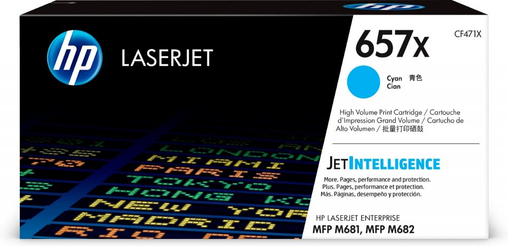 Toner Hp 657X CF471X modrý (cyan)