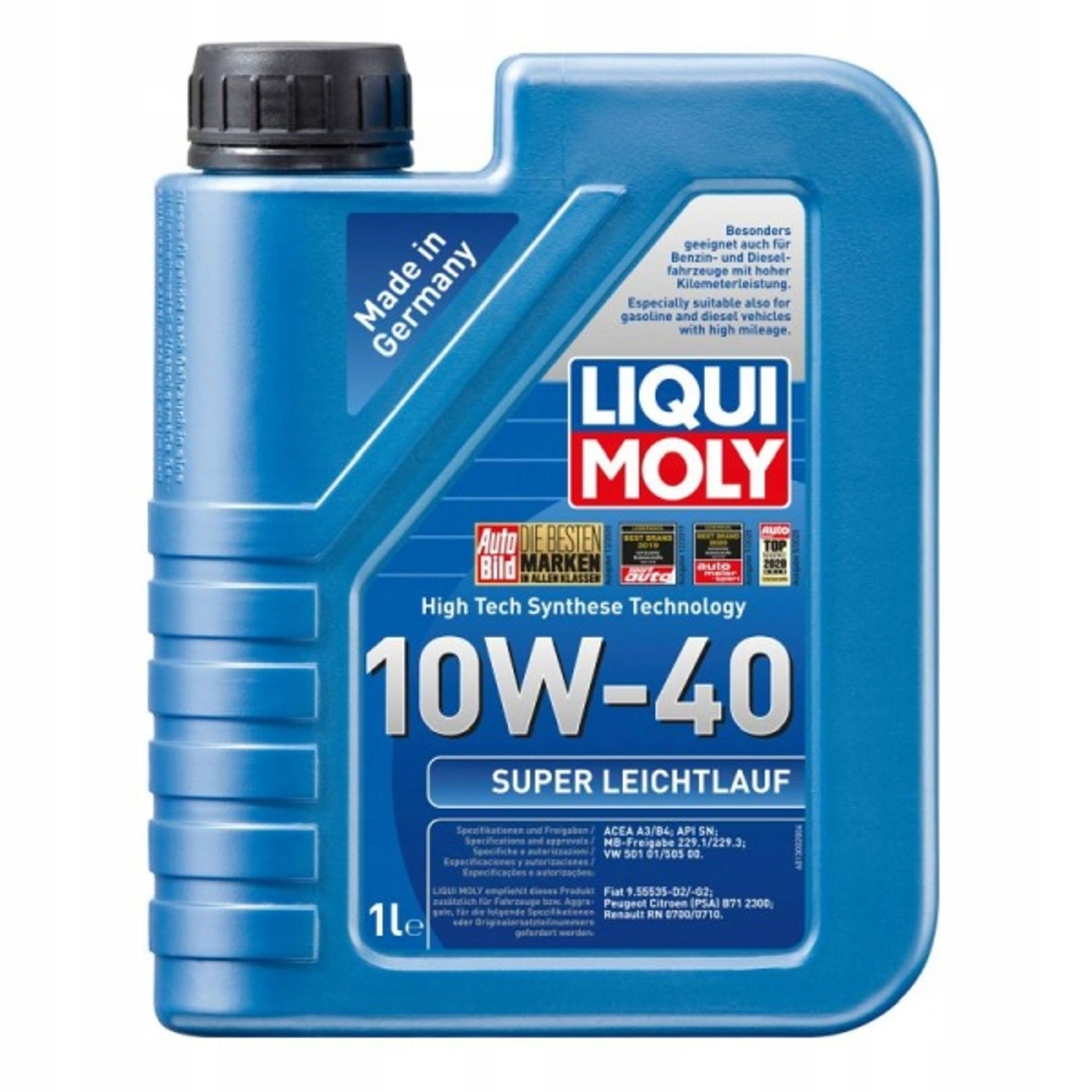 Olej Liqui Moly 5V40 60 L Molygen A3/B4 Sn LL01 9.55535-H2/N2/Z2