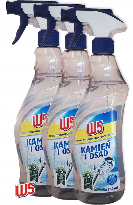 

Płyn W5 Do Czyszczenia Łazienki 3x750ml