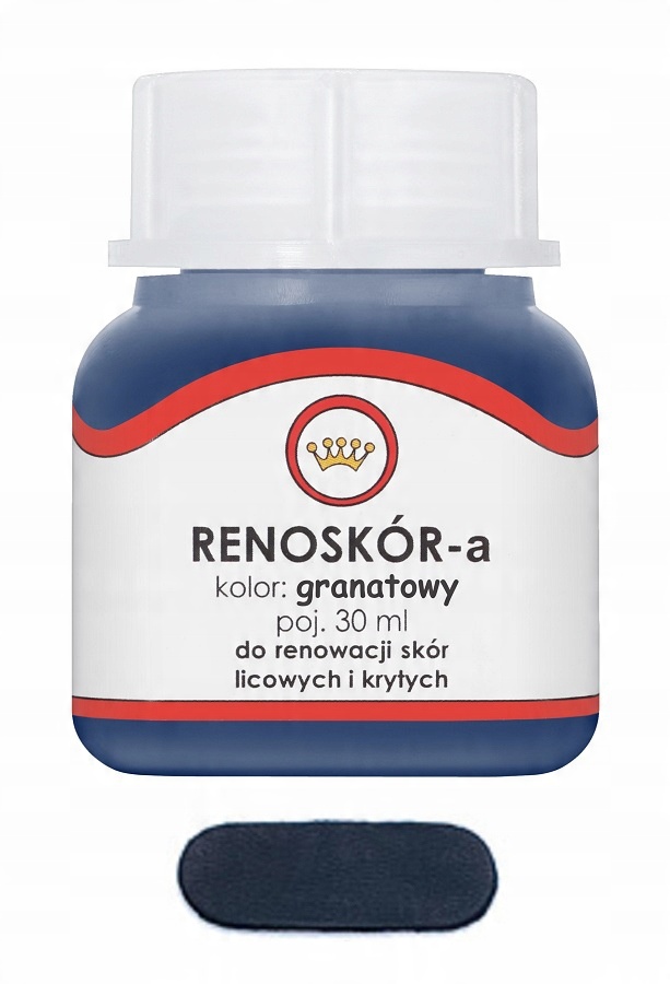 

Renoskór Farba Lakier Do Skóry Granatowy