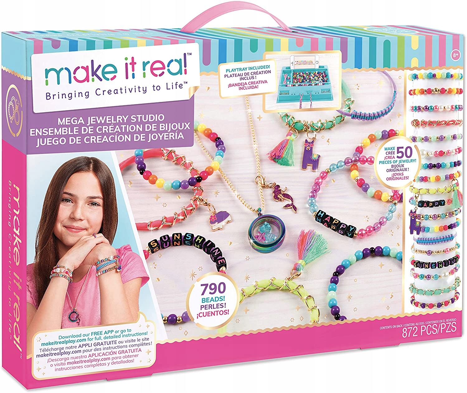 

Make it Real Duży Zestaw Do Tworzenia Bransoletek