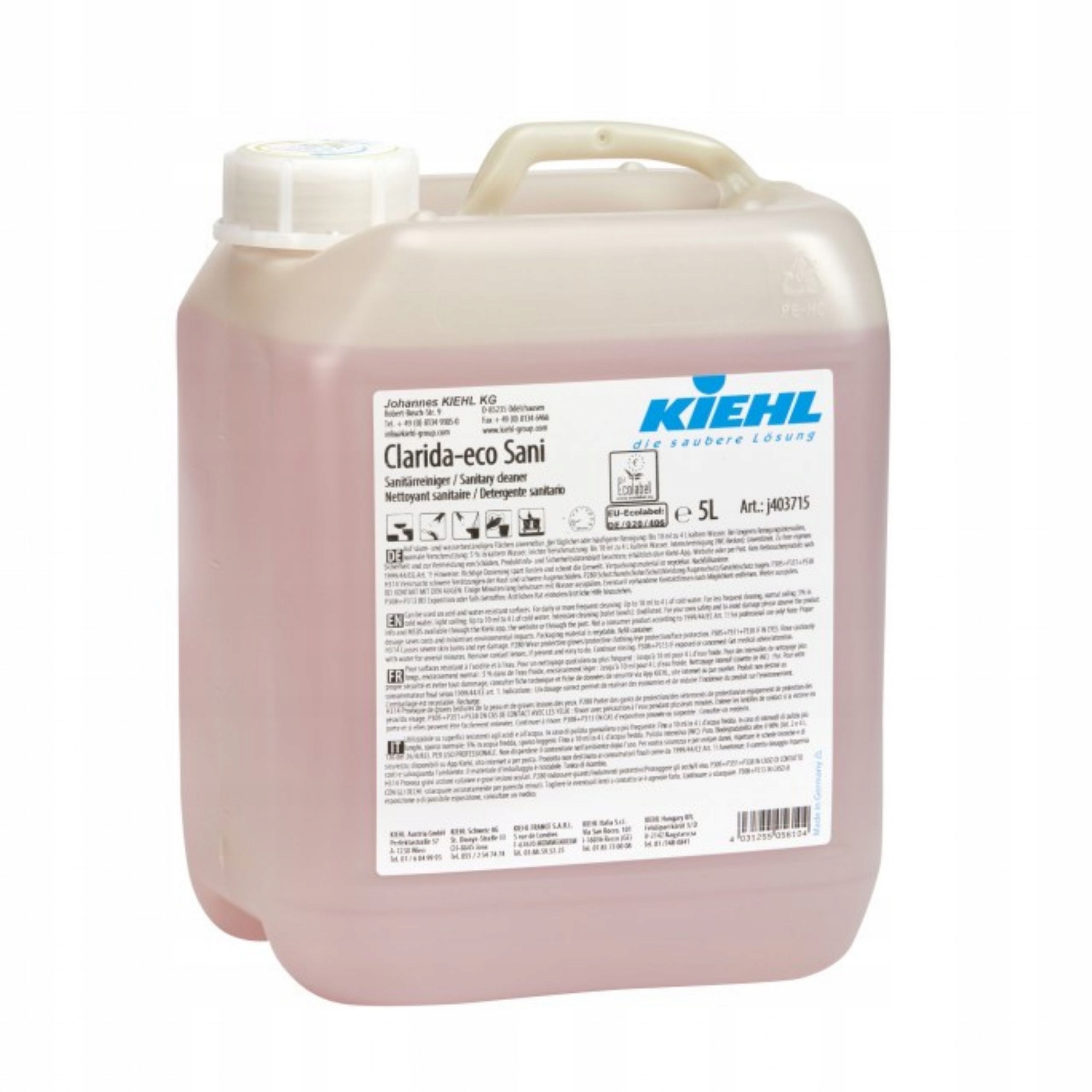 Levně Kiehl Clarida Eco Sani 5L – Ekologický prostředek na mytí sanitárních zařízení