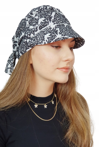 

Turban Tess z daszkiem w-239 Eva Design