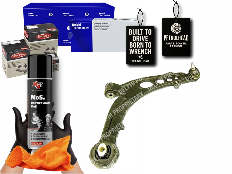 Rameno Dolů 15 MM Fiat Punto 1.2-1.9D 09.99-03.12 D #Petrolhead Pro+ Kit1