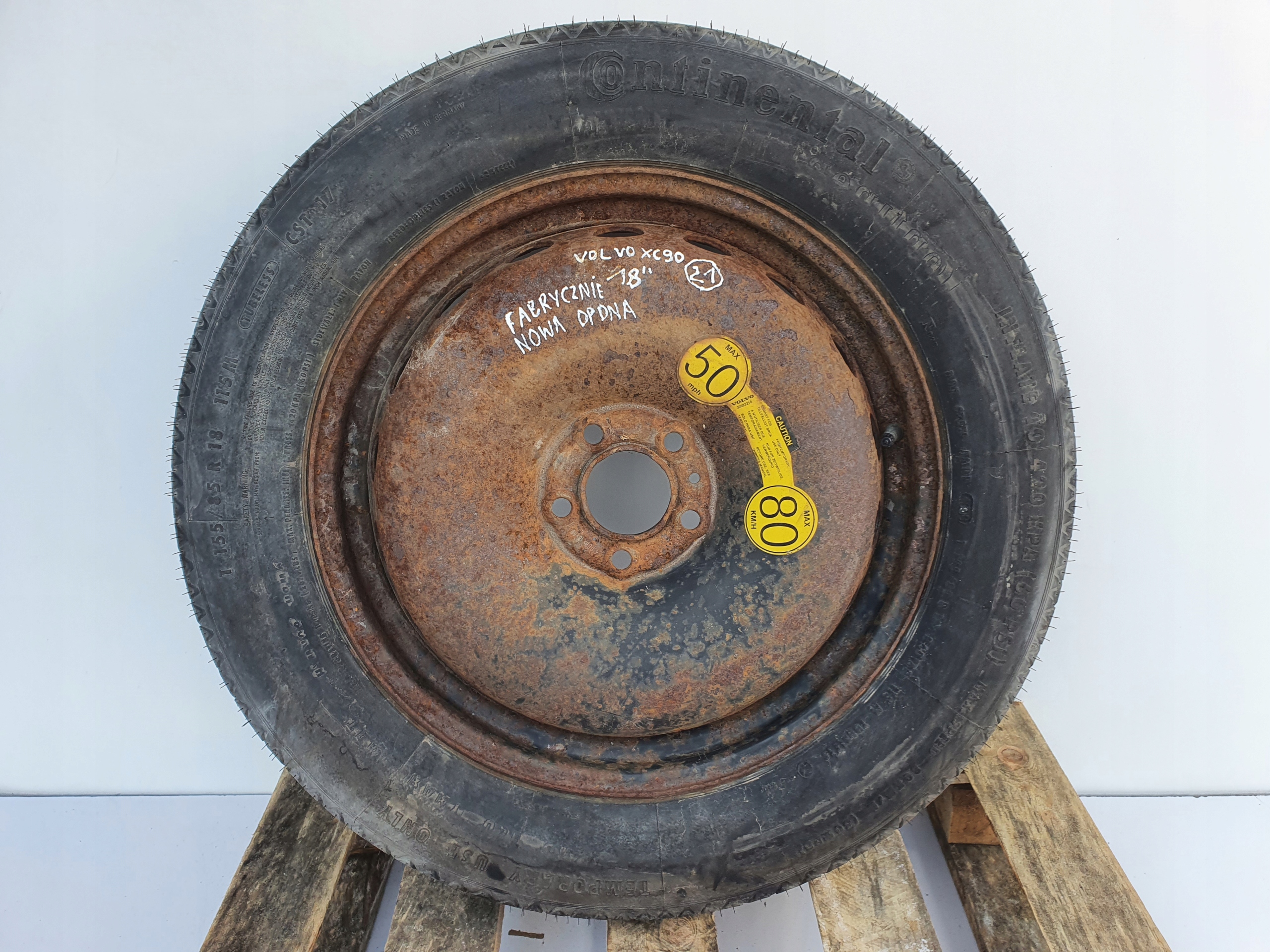 Volvo Xc90 I КОЛО ЗАПАСНИЙ Запас 155/85 R18