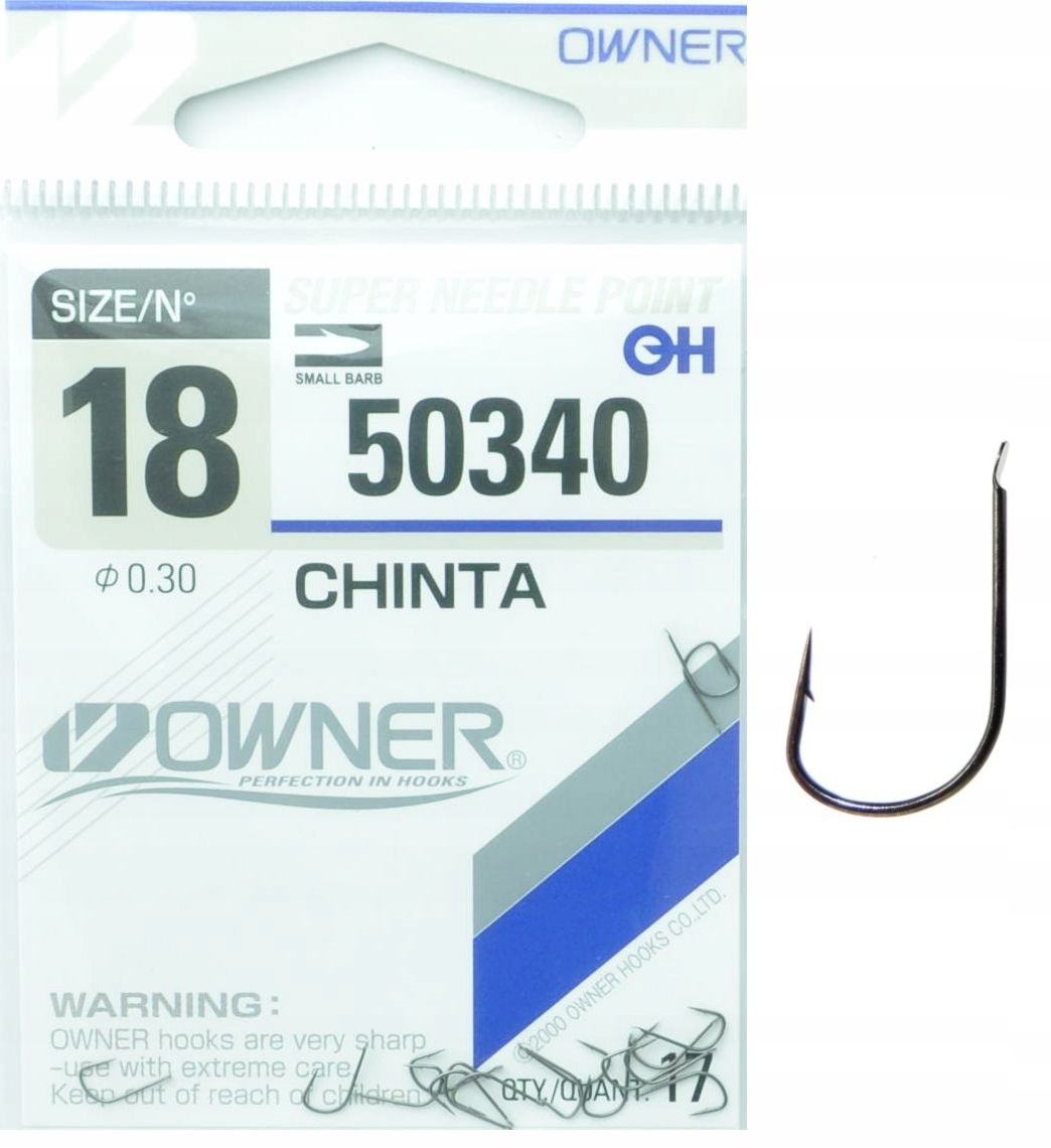 Nr 18 Haczyki 50340 Owner Chinta Haczyk Czarny