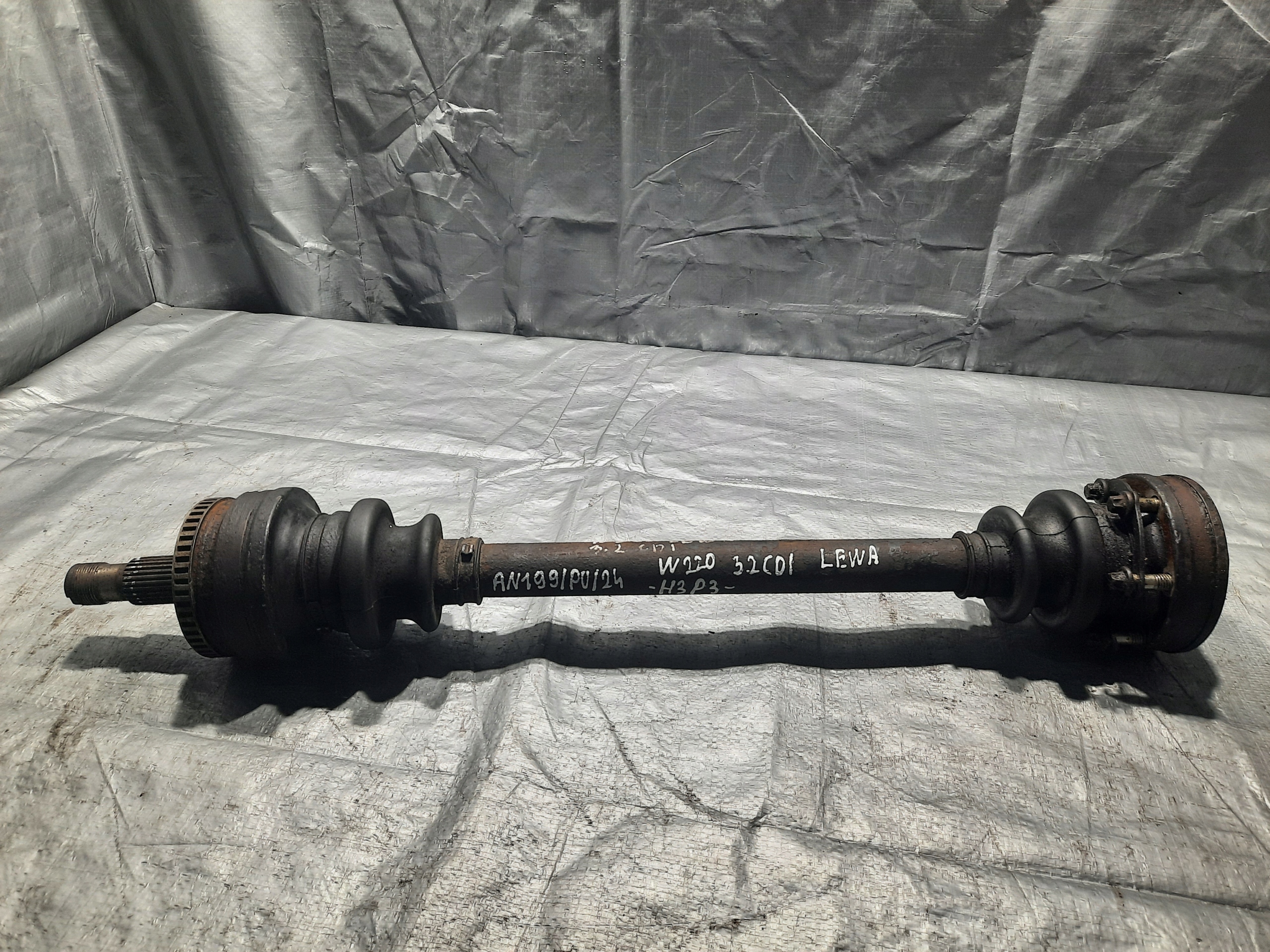 Mercedes W220 3.2 CDI semi-axis semi-axis left right rear part
