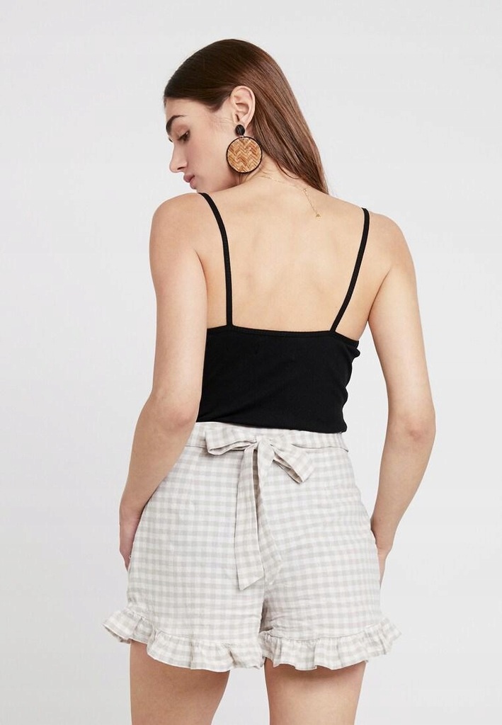 EVEN&ODD CZARNE BODY PRĄŻEK XL Rozmiar XL (42)