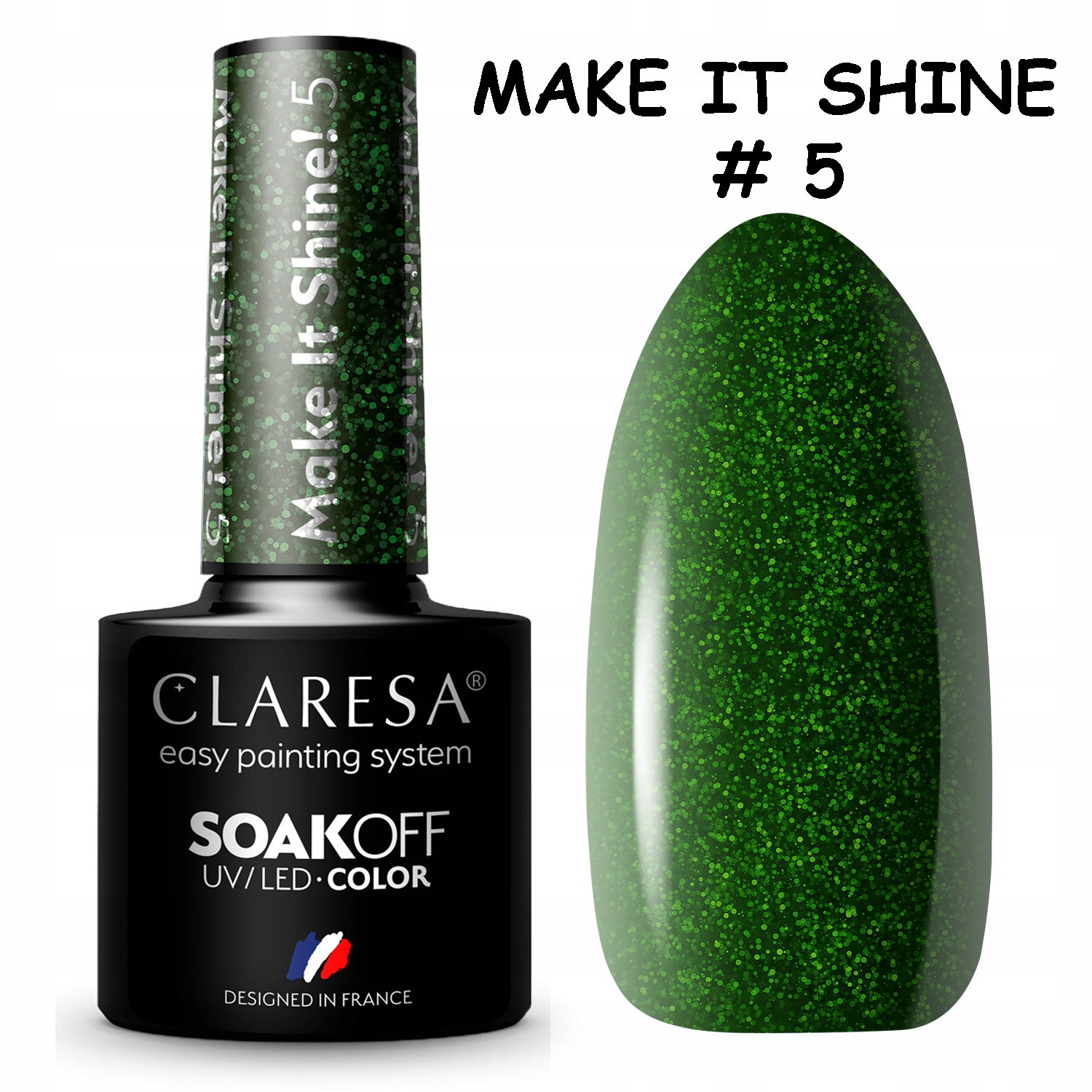 

Claresa lakier hybrydowy Make It Shine