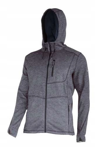 Lahti Pro Bluza robocza z kapturem szara L40135 L