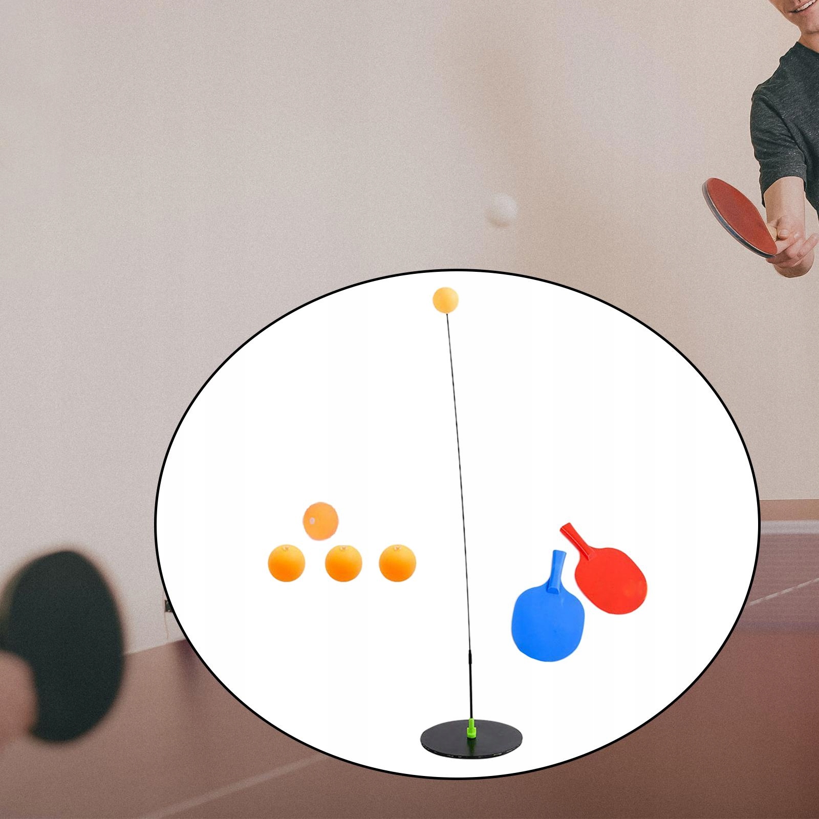 TRENER TENISA STOŁOWEGO SPARRING SOLDIER ZABAWKI TRENINGOWE Marka bez marki