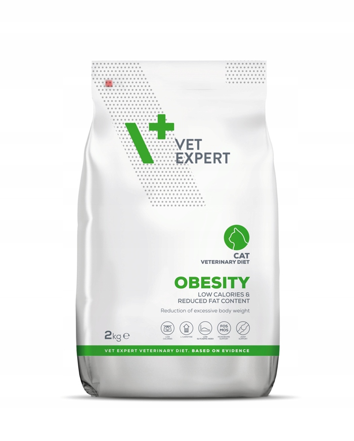 Vetexpert Veterinary Diet Cat Obesity 2kg Veterinární dieta pro kočky s obezitou 2kg