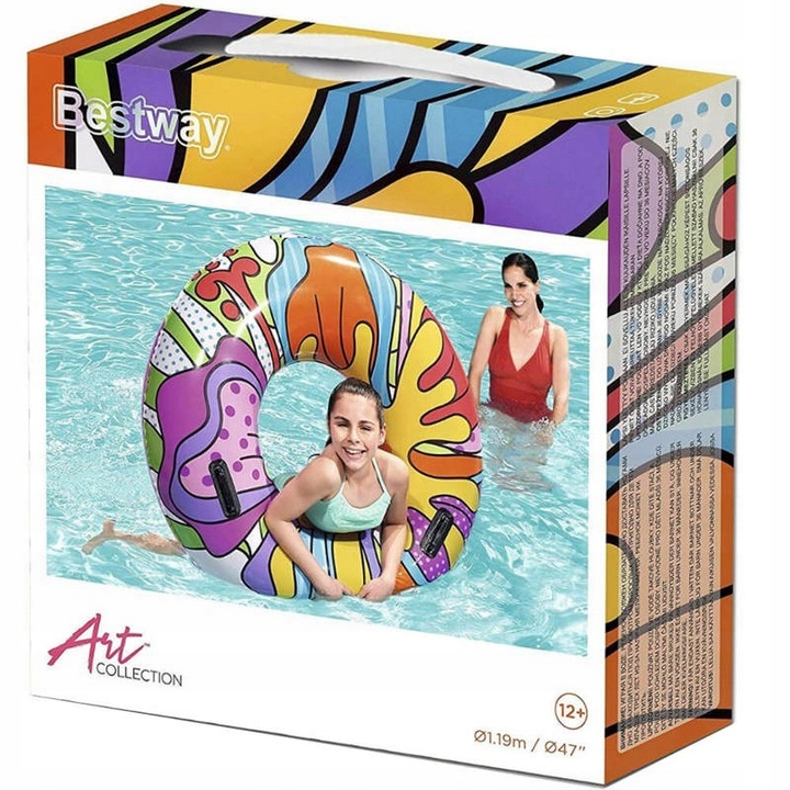 

Koło do Pływania Bestway Art Collection 119 cm