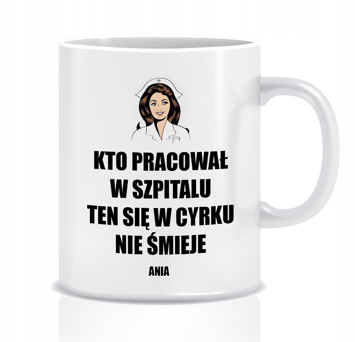 

Kubek Dla pielęgniarki (imię, ten się w