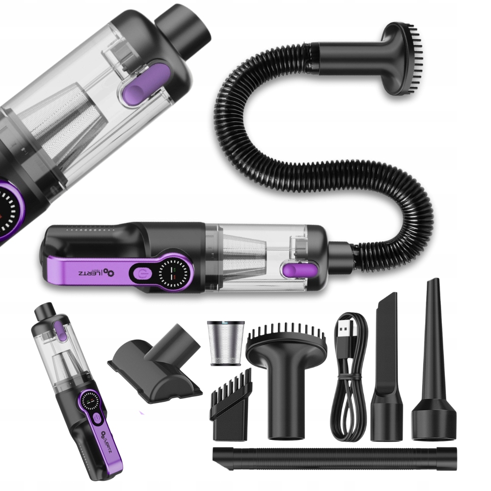 Silný Vysavač do auta 16000 Pa – Velký Výkon