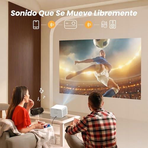 JBL Projektor 700 ANSI 1080P Yaber L2s Autofokus WiFi6 Bluetooth TV Stick — miniatura 6