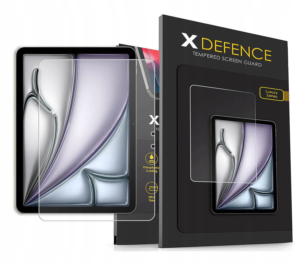 Szkło Hybrydowe Do Apple Ipad Air 11 2024 6 Gen Ochronne Szybka Nietłukące