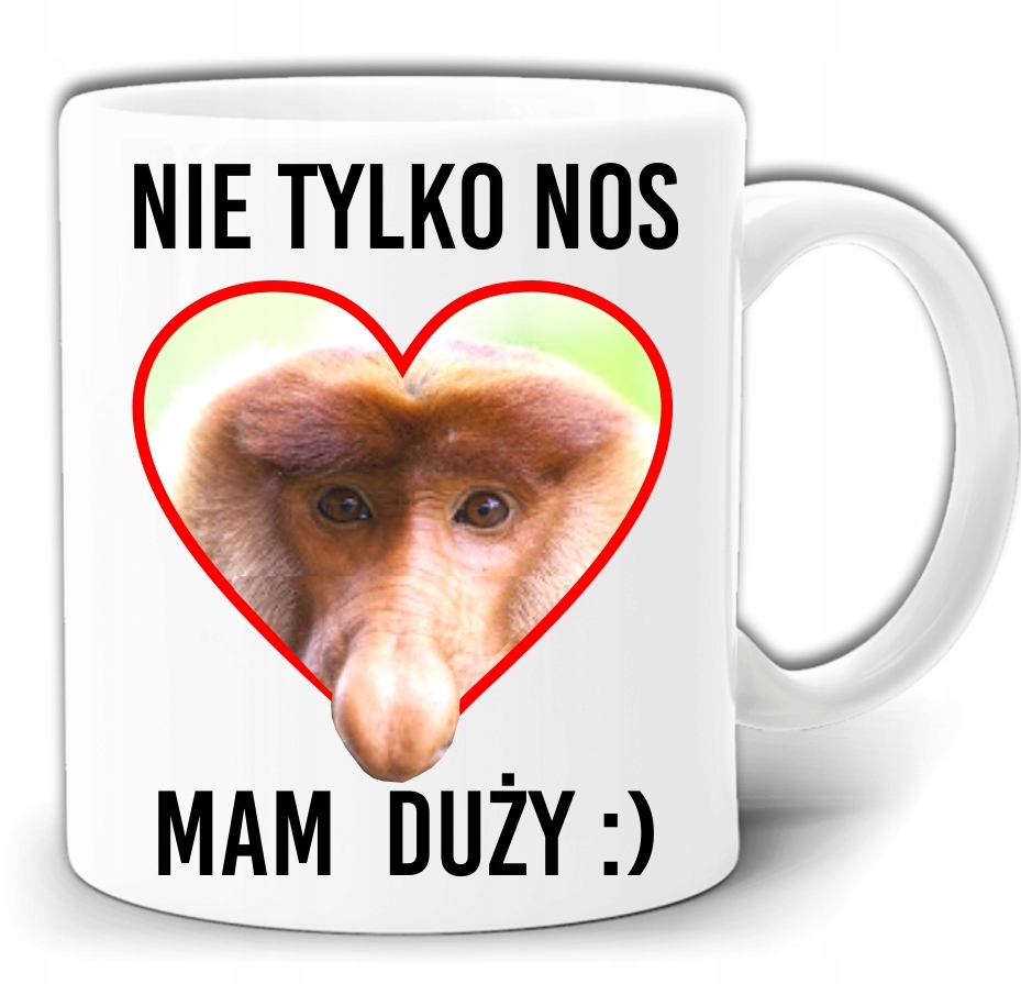 

Nosacz Nie Tylko Nos Mam Duży Kubek +pudełko GW211