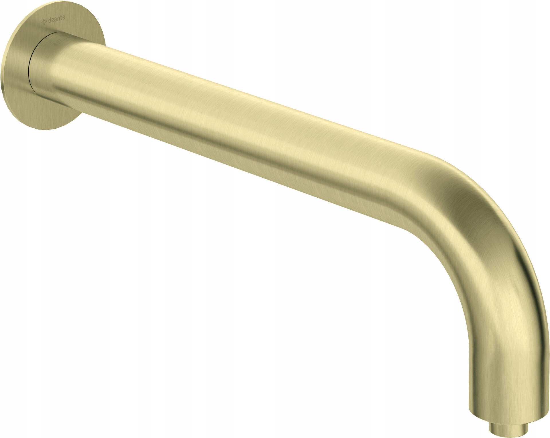 Luxusná nástenná striekacia doska 380 mm, mosadz, brúsené zlato