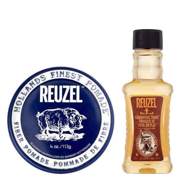 

Reuzel Zestaw Grooming Tonic i Pomada Pasta Fiber