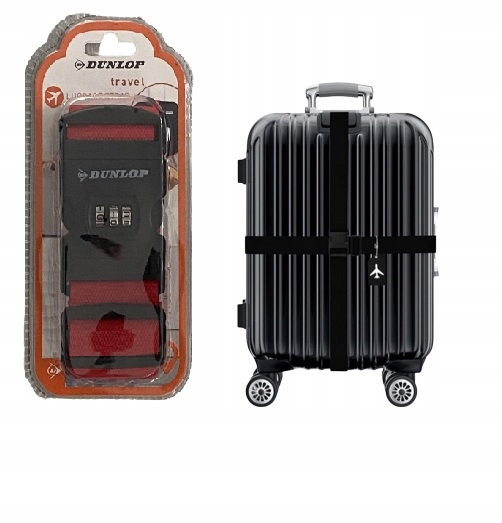 PAS SPINAJĄCY Z SZYFREM DO WALIZKI BAGAŻU 200cm