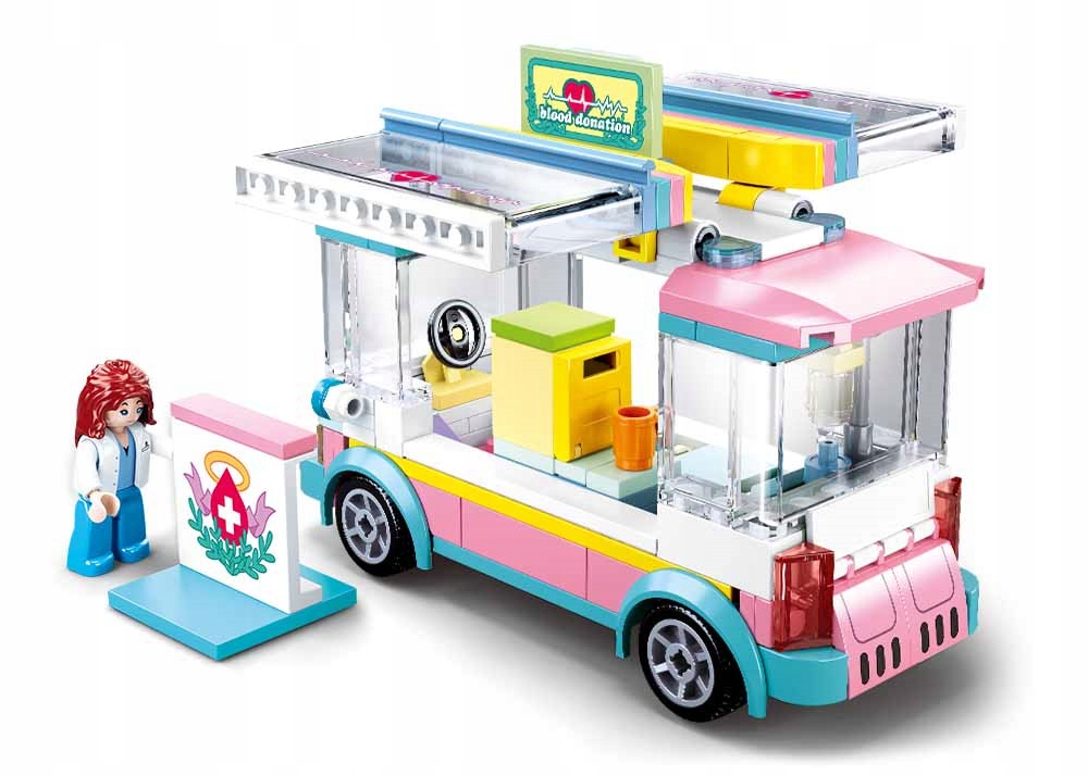 

Klocki Sluban Karetka Ambulans Szpital Klinika