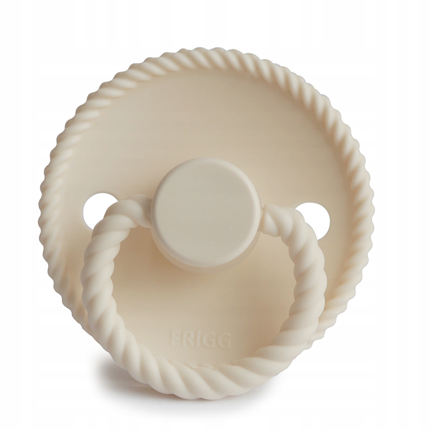 Smoczek FRIGG Rope silikonowy 0m+ Cream Marka FRIGG