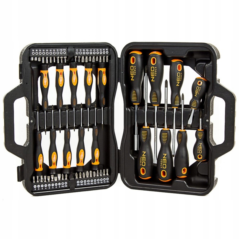 

Neo Tools Zestaw Wkrętaków I Końcówek 04-211 58szt
