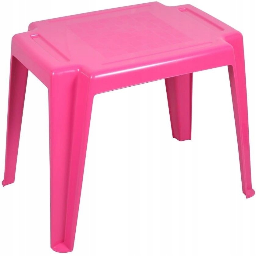 RÓŻOWY ZESTAW MEBLI DLA DZIECI KRZESŁO STÓŁ 1+1 Marka Ołer