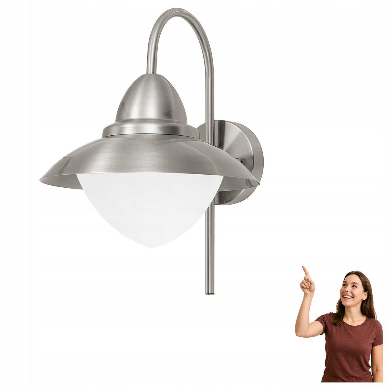 Venkovní nástěnné svítidlo Sidney 83966 Eglo