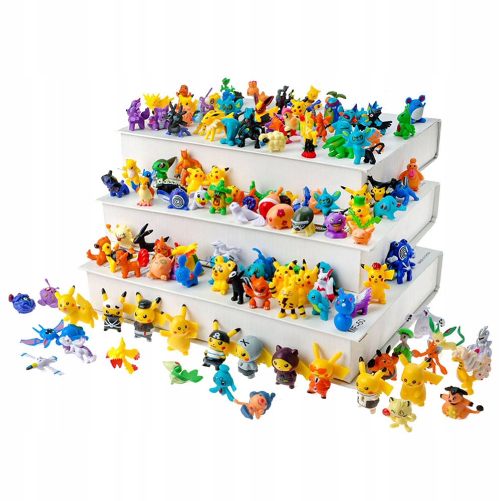 

24SZT Zestaw Pokemon Figurek Pikachu Figurki