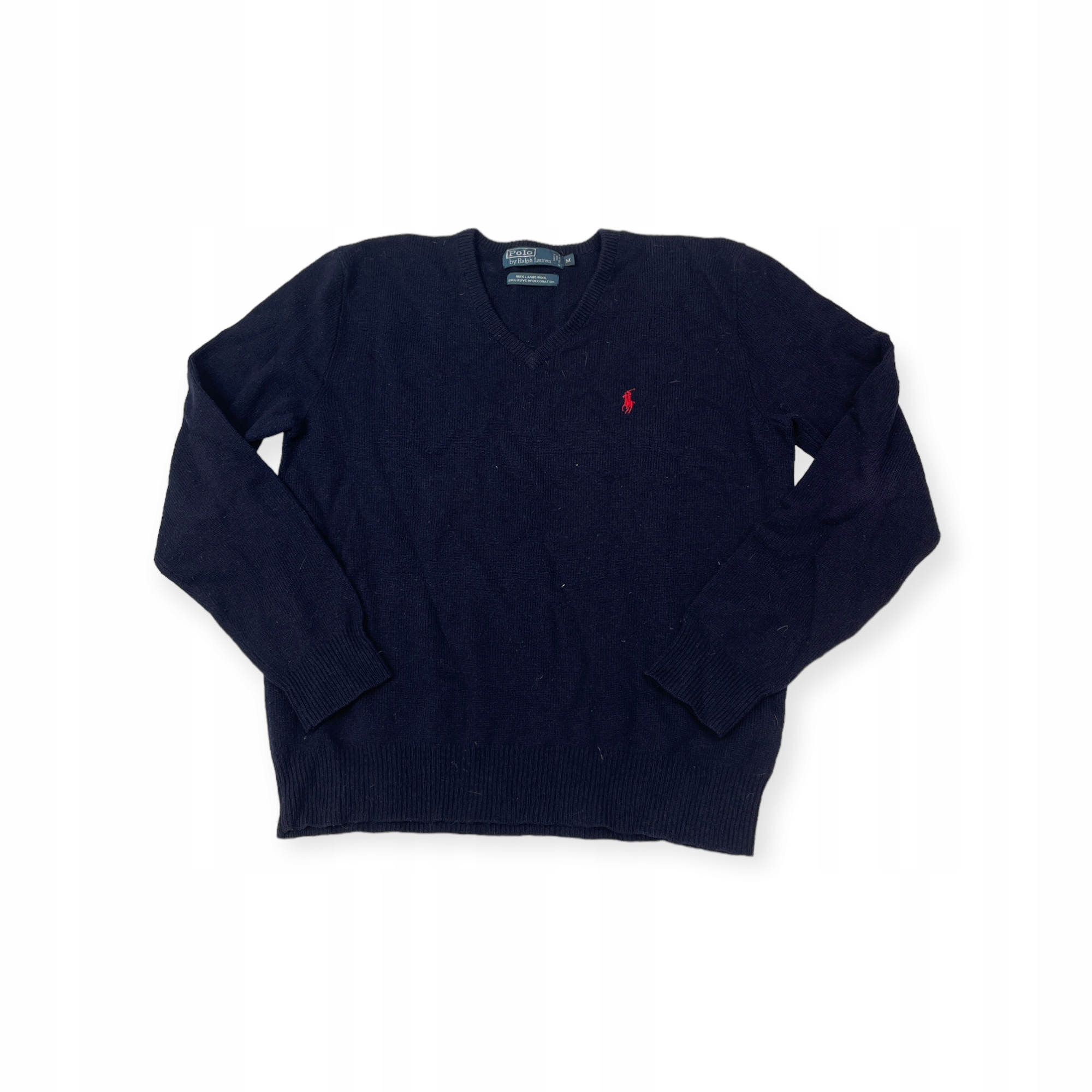 Vlnený pánsky sveter výstrih V Polo Ralph Lauren M