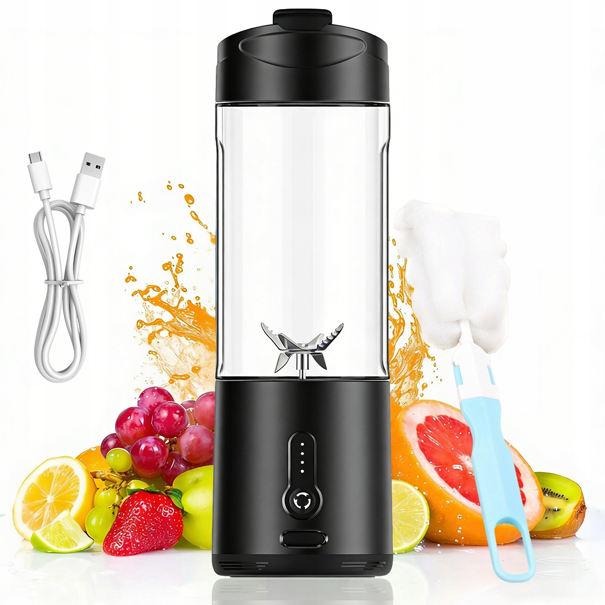 Blender Przenośny Bezprzewodowy Na Usb 530ML Turystyczny