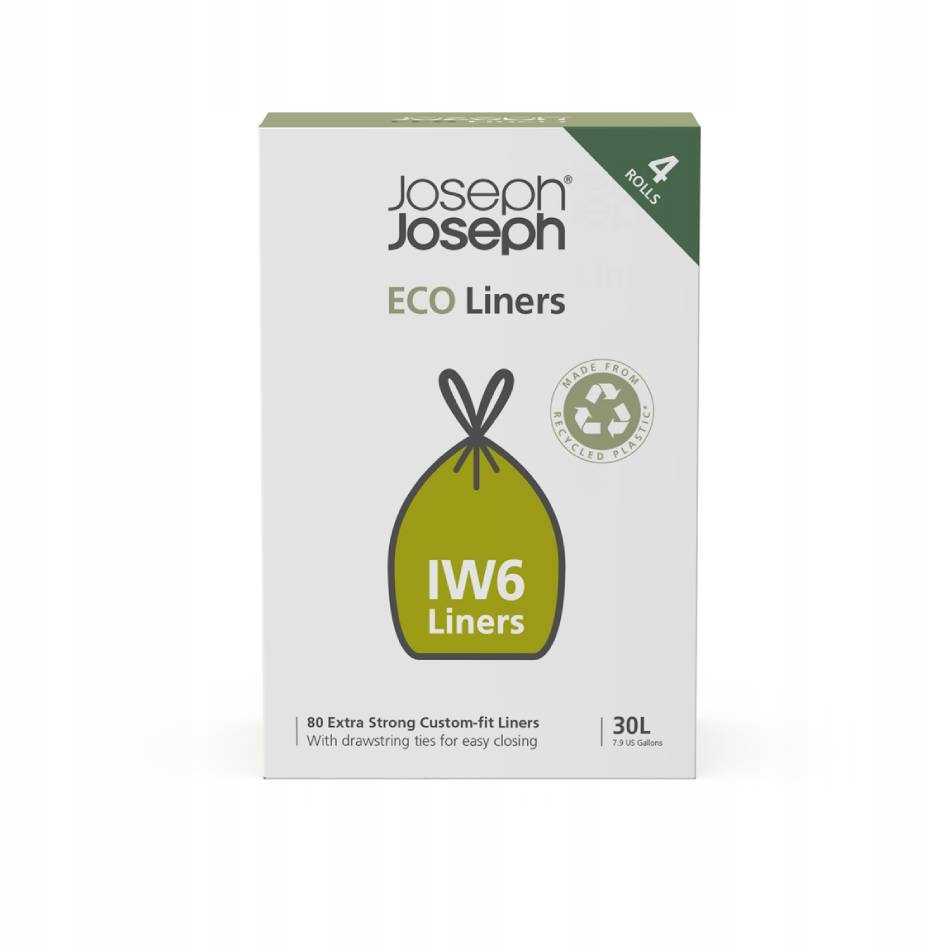 Levně Sáčky na odpadky recyklované 30 l 80 ks Joseph Joseph