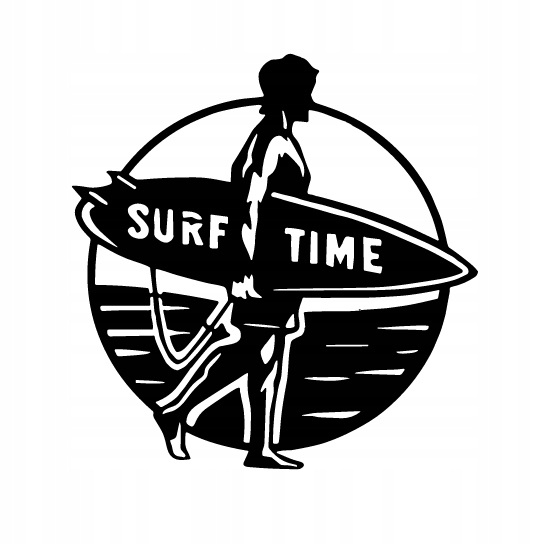 nástěnná dekorace se vzorem Surfer