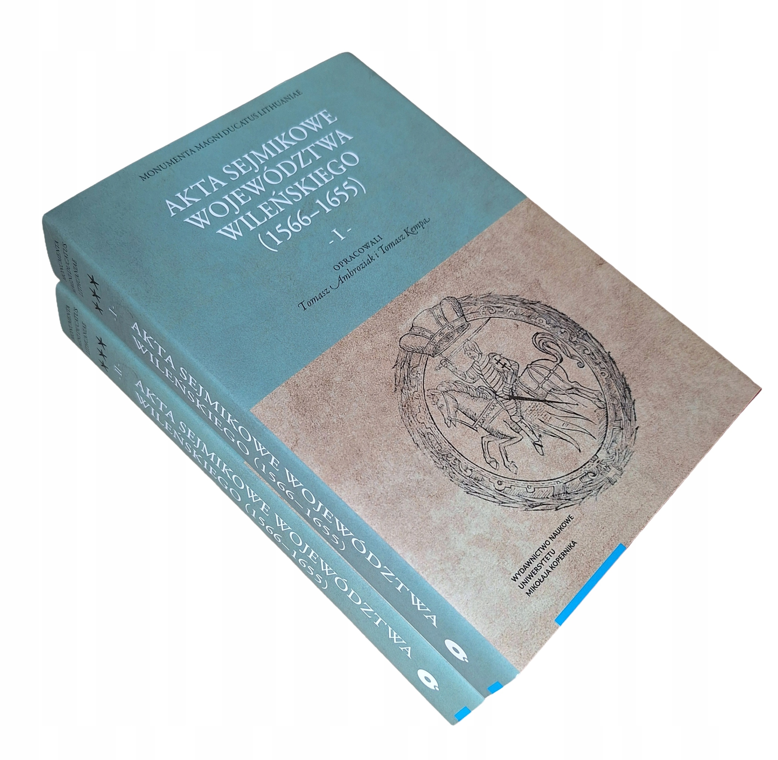 Akta sejmikowe województwa wileńskiego (1566-1655) Tom 1-2 Ambroziak, Kempa