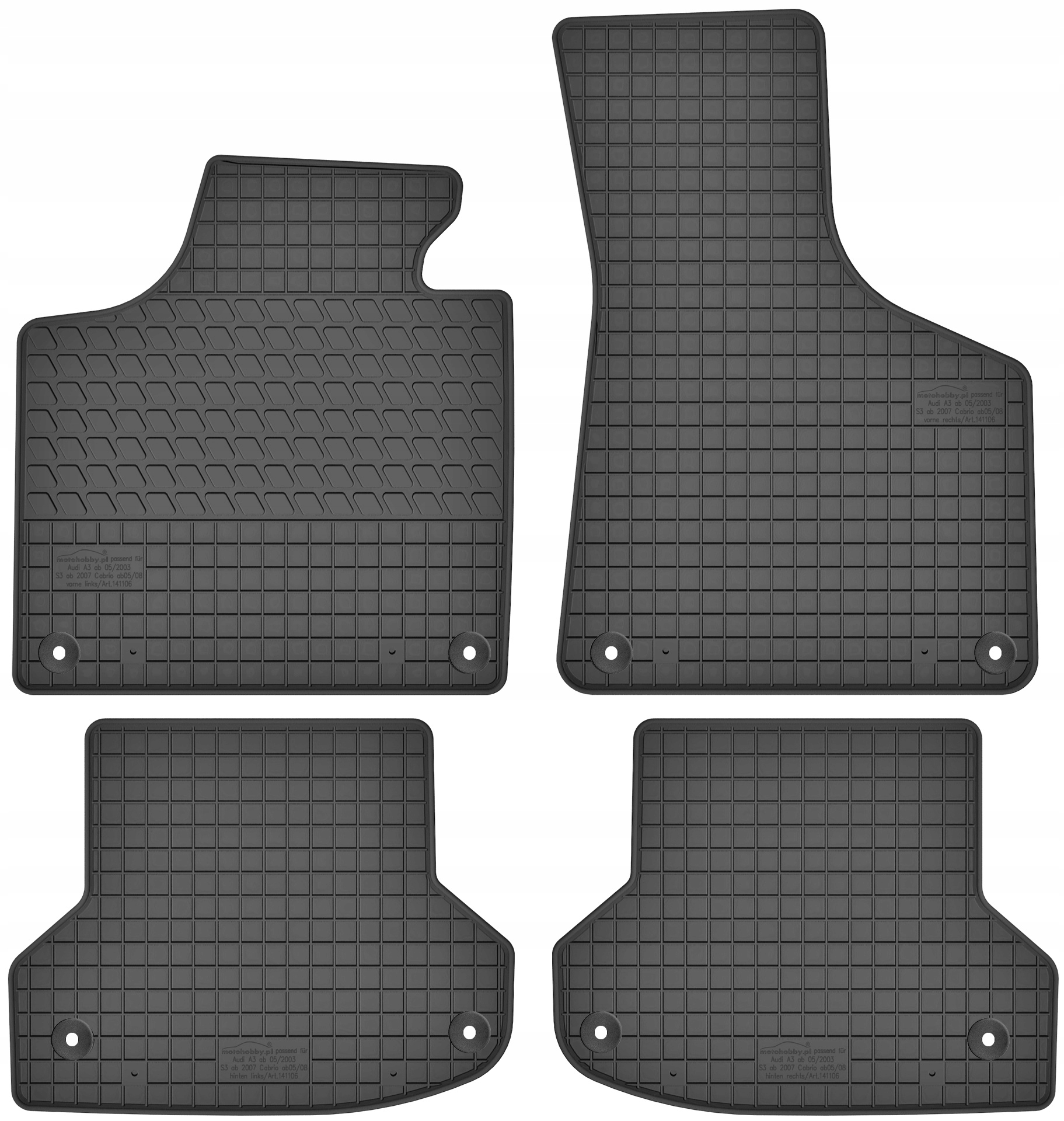 

Audi A3 II 8P 2003-2012 Dywaniki samochodowe