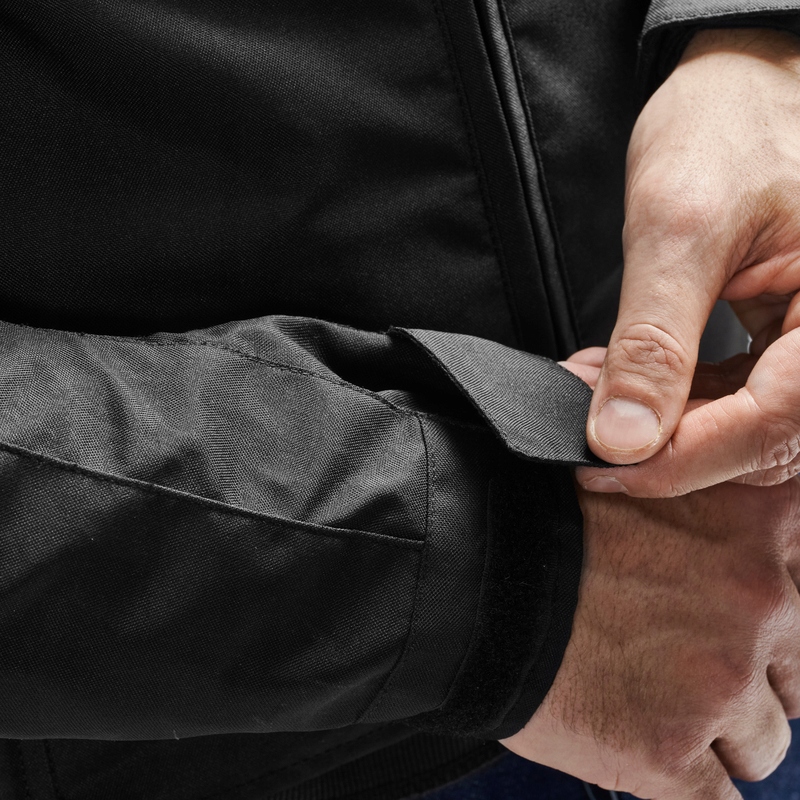 OZONE TEKSTYLNA KURTKA MOTOCYKLOWA PODPINKA PRZECIWDESZCZOWA RIDER BLK 12XL Kolor czarny