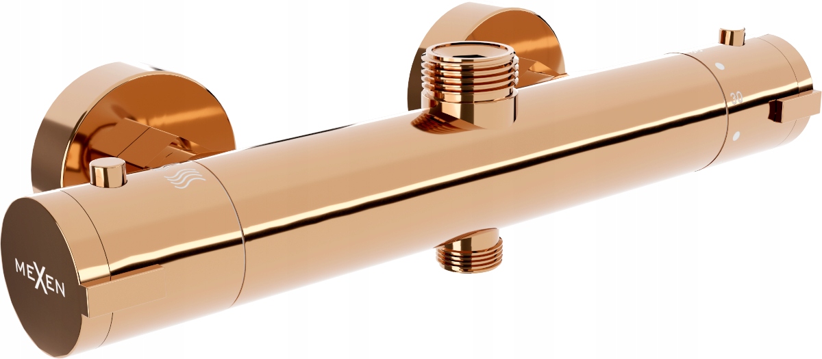 

Mexen Kai Bateria Natryskowa Termostat Rose Gold