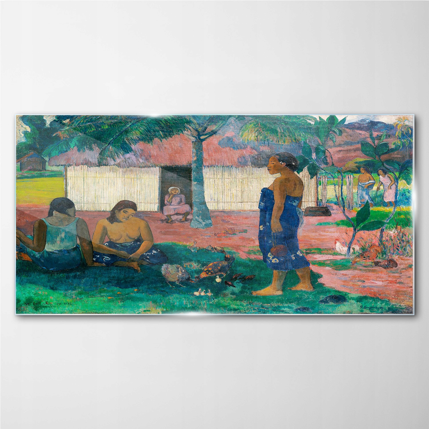 

Szklany obraz Dlaczego jesteś zły Gauguin 140x70