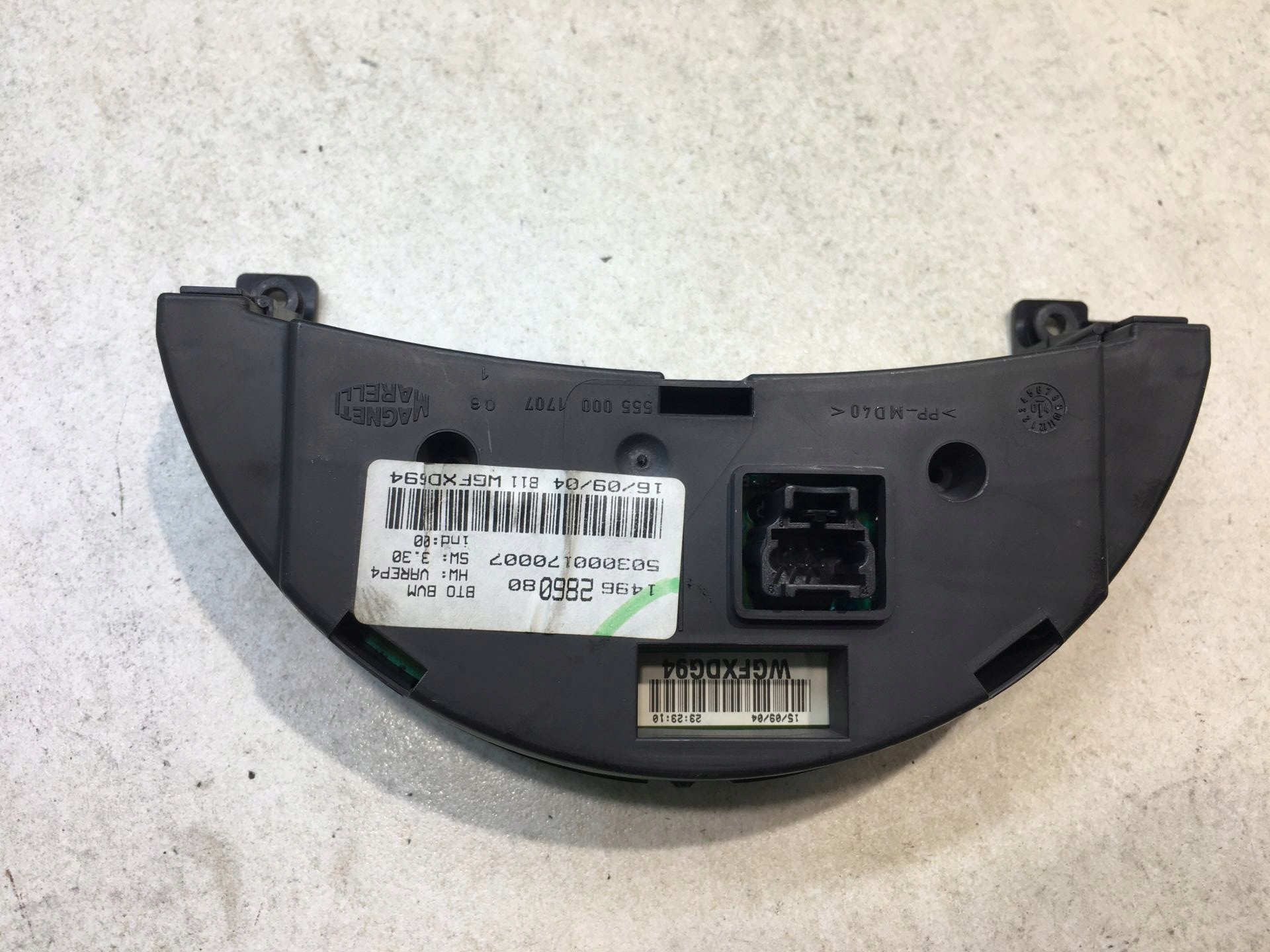 display PEUGEOT 807 2.2 HDI 1496286080
