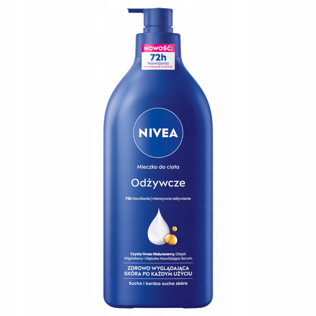NIVEA balsam mleczka do ciała zestaw 3*625ml Stan opakowania oryginalne