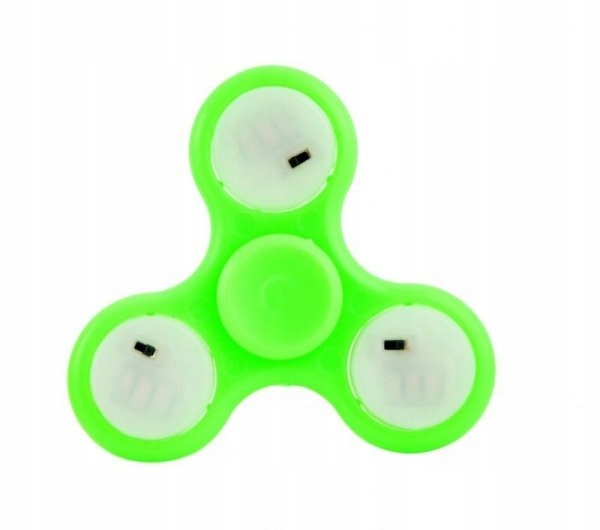 FIDGET SPINNER ZE ŚWIATŁEM ŚWIECĄCY ARTYK Rodzaj Fidget Spinner