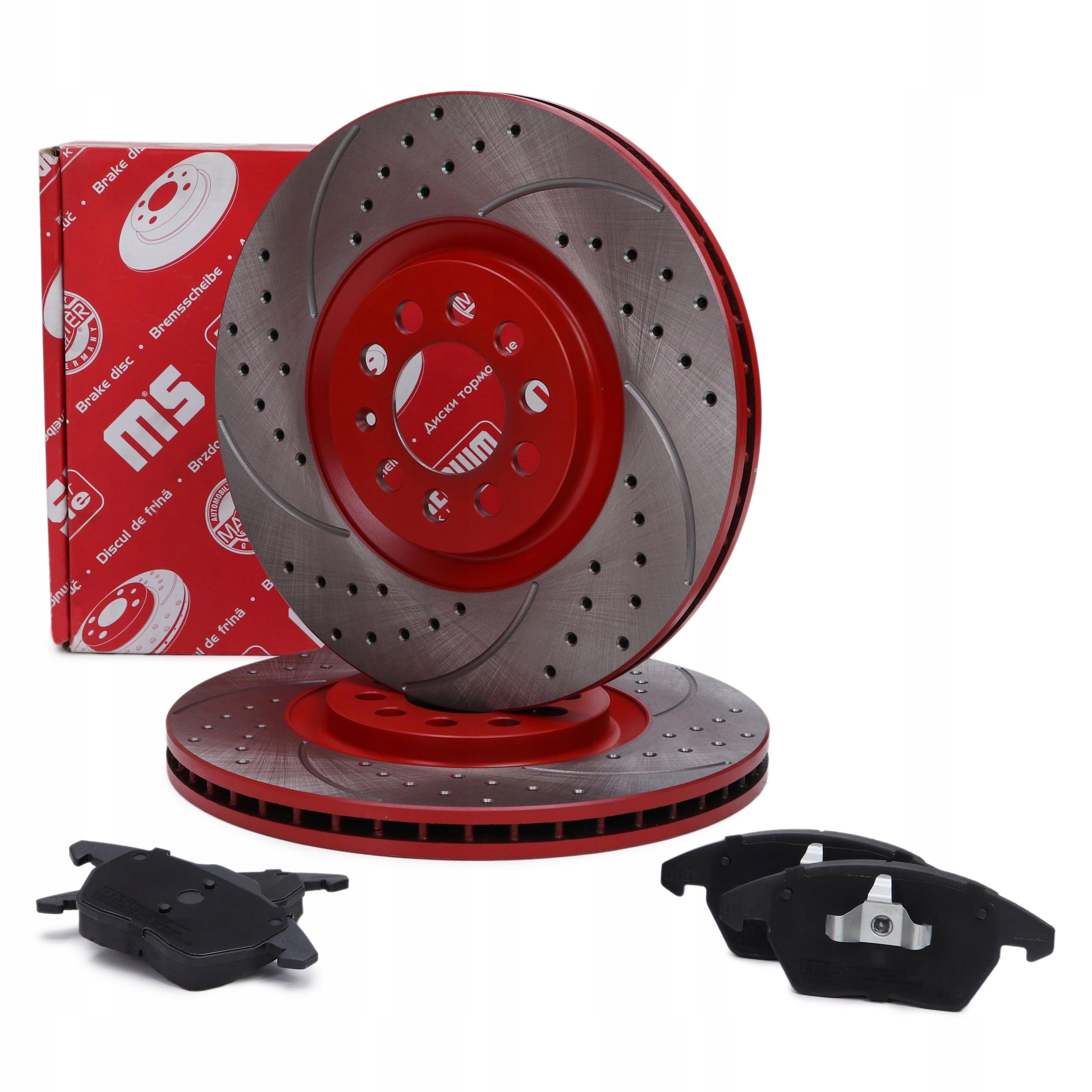 Kotouče Brzdové Destičky přední Audi A1; Seat Ibiza IV; Vw Polo V