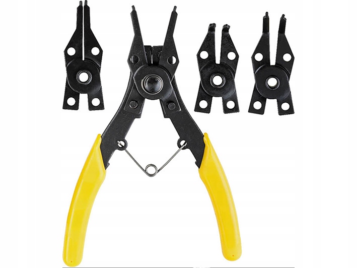 

Szczypce Do Pierścieni Segera 150 mm, 4 Końcówki