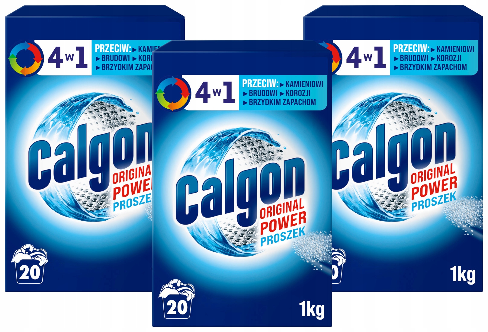 Levně Calgon 4v1 Prášek na čištění pračky 3 kg 60 praní
