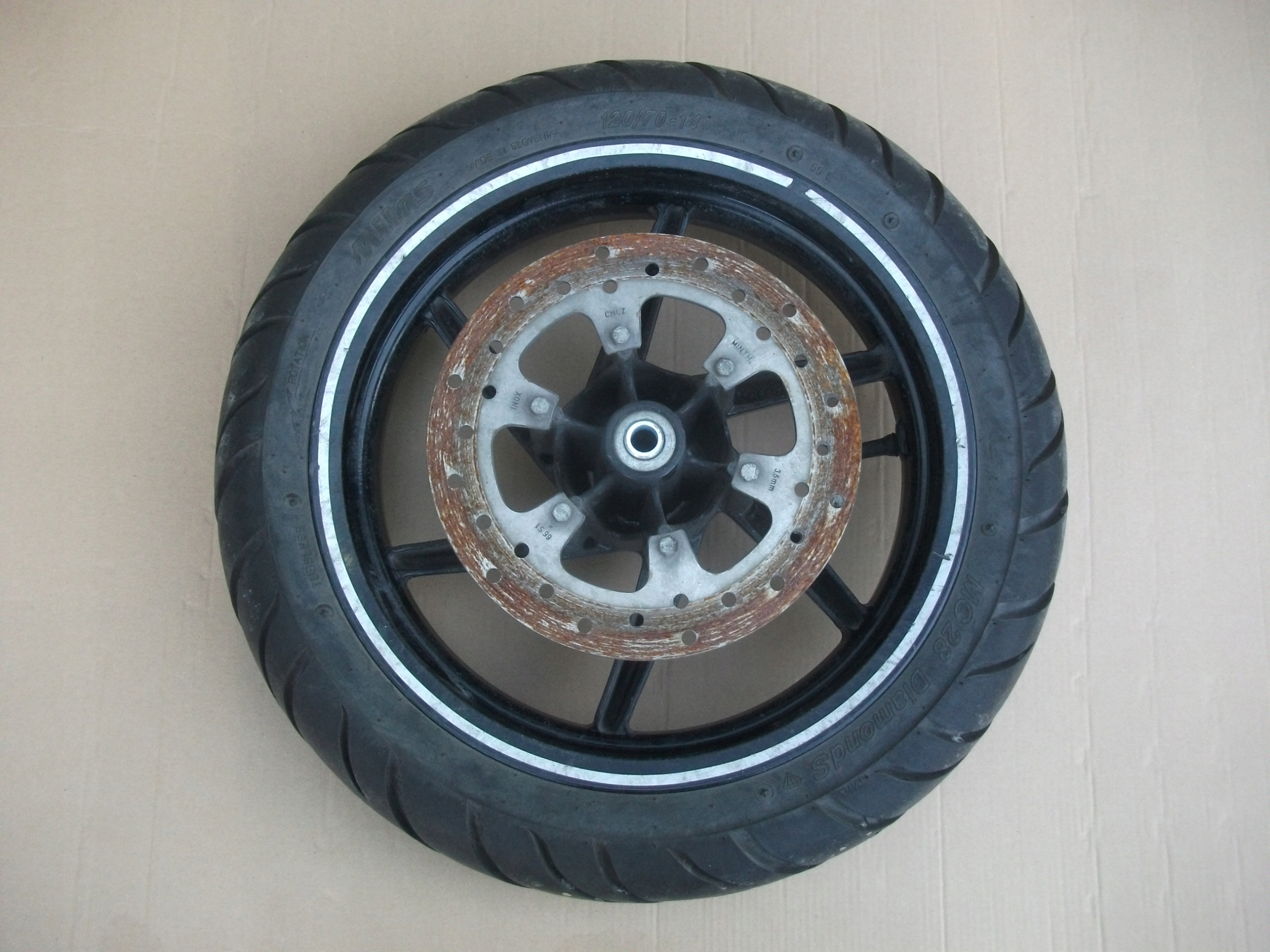 GILERA RUNNER SP 50 КОЛЕСО ШИНЫ ОБОД 120/70-14