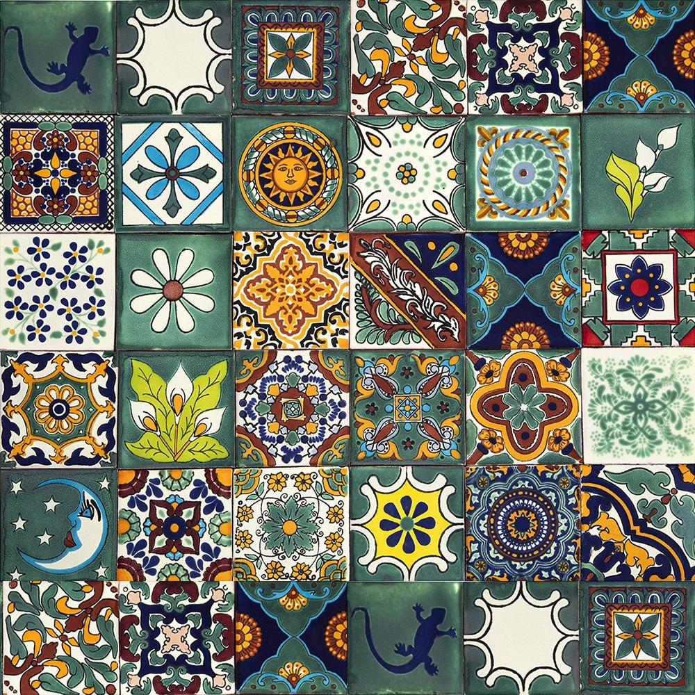 

Płytki Ścienne Kuchenne Kafelki Patchwork Verde