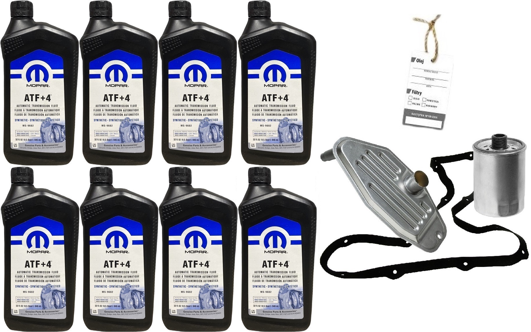 MOPAR ATF+4 + FILTR JEEP GRAND CHEROKEE 1999-2012